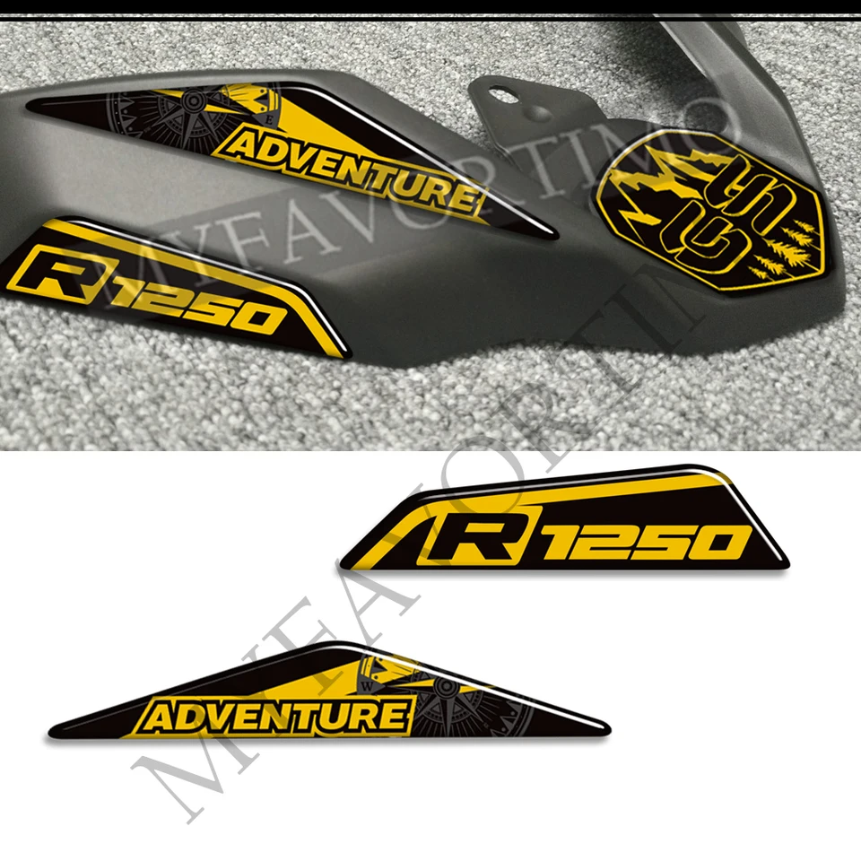 Nálepky na motocykle pre BMW R1250GS LC Adv R 1250 GS HP Náklady Adventure Adventure Front zobák Kryt predlžovania kolesa
