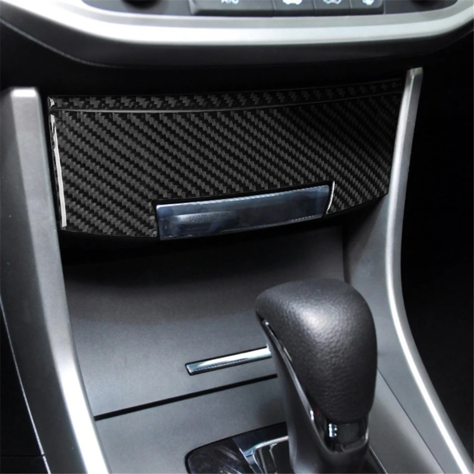 Nálepky na nálepky na uhlíkové vlákna SKLADOVÉ PANEL pre HONDA ACCORD 2013 2014 2015 2016 2017 Príslušenstvo Interiérový dekoratívny pás