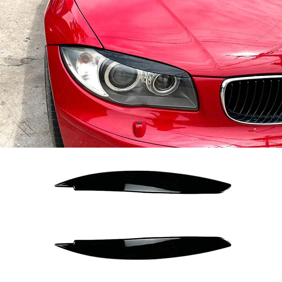 Nálepky na očné očné viečka pre obočie auta pre BMW 1 Series E81 E82 E87 E88 2008 2009 2010 2012 2012 2012 2013