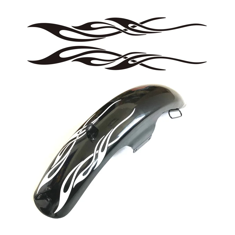 Nálepky na predné plameňové nálepky pre Suzuki M109r Boulevard Kawasaki Vulcan