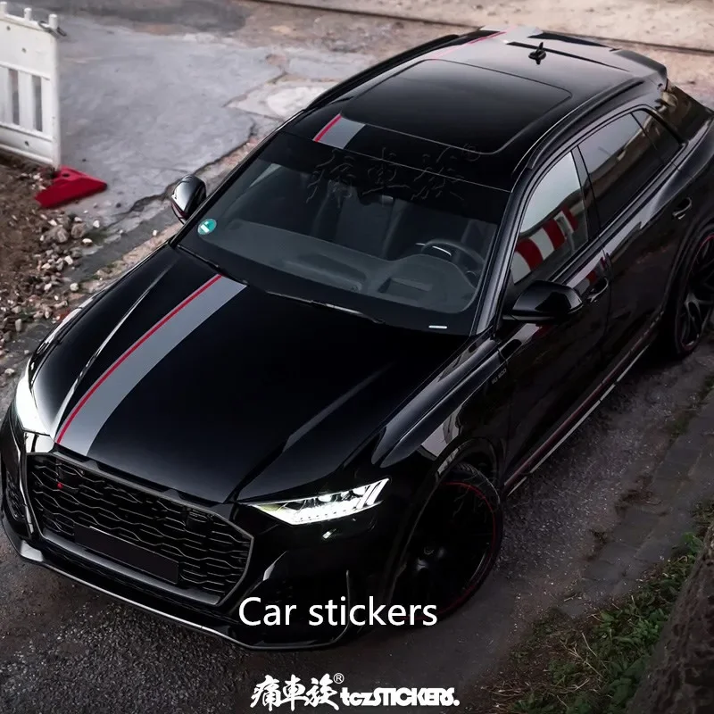 Nálepky na pretekárske vozidlá pre Audi Q8 RSQ8 Q7 Q5 Q3 Modifikácia tela Fashion Sports Custom Dopal