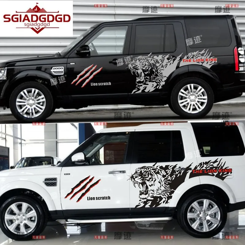 Nálepky pre autá pre Land Rover Discovery 4 Discovery5 Body Exterior Modifikácia Vlastné módne športové nálepky Doplnky