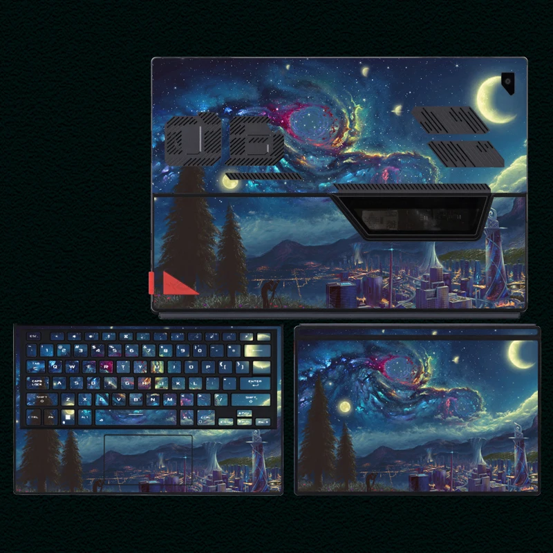 Nálepky pre prietok ASUS ROG Z13 2023 GZ301V Ultra tenký DIY tlač vinylovej nálepky pre ROG Flow Z13 GZ301Z Notebook PC Ochranná pokožka