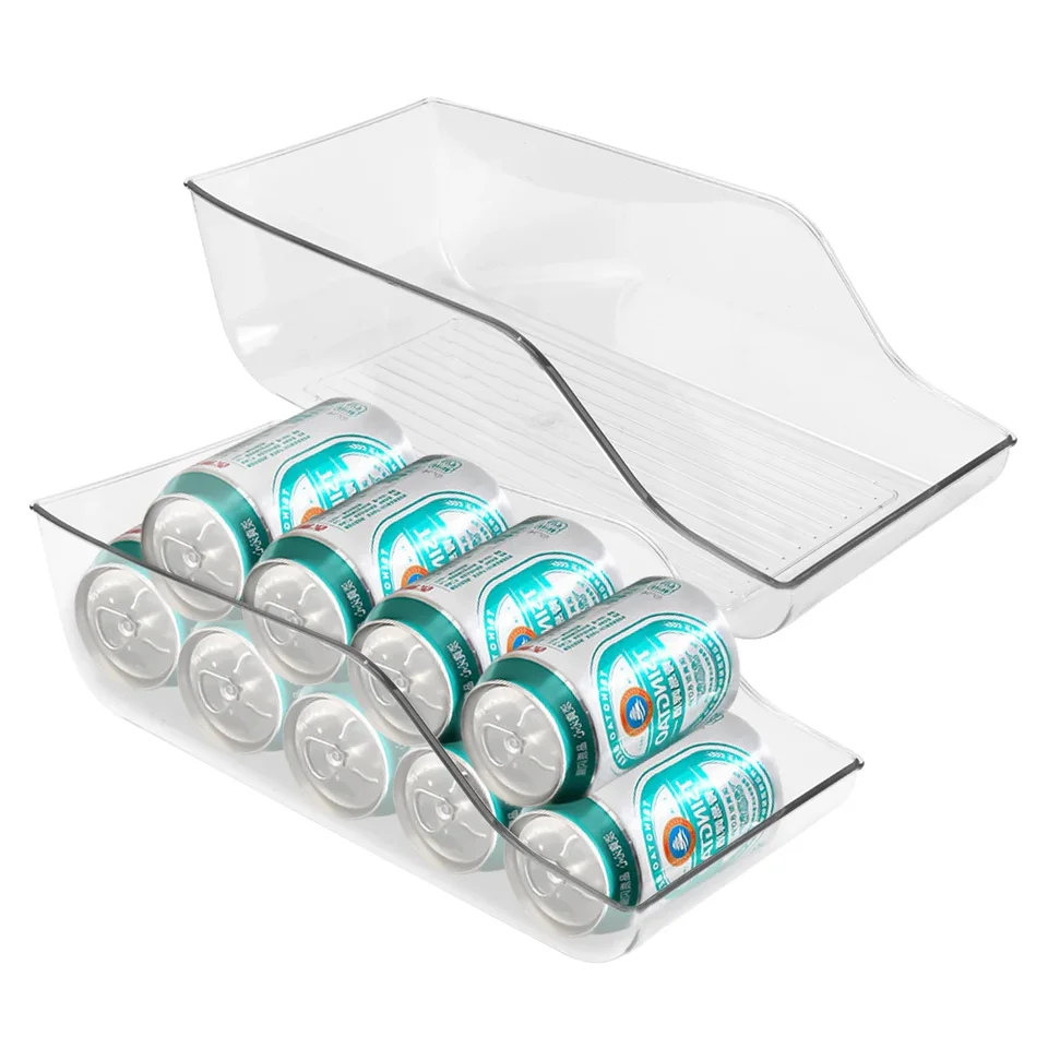 Nápoj môže vydávať číre organizátor zásuvky na chladničku plastovú chladničku Storage Záložný nádoba