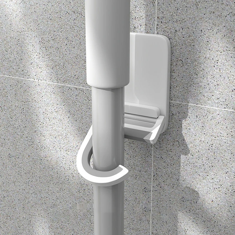 Nástenná držiak na mopový klip držiak self-pasívna metla kefka Mop Hanger Organizátor stojan kuchyňa kúpeľňa úložný priestor pre viacúčelový háčik