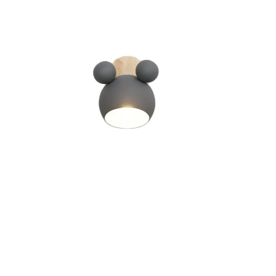 Nástenná lampa karikatúra Mickey v tvare farebná nástenná lampa kuchyňa dekorácia nočná lampa E27