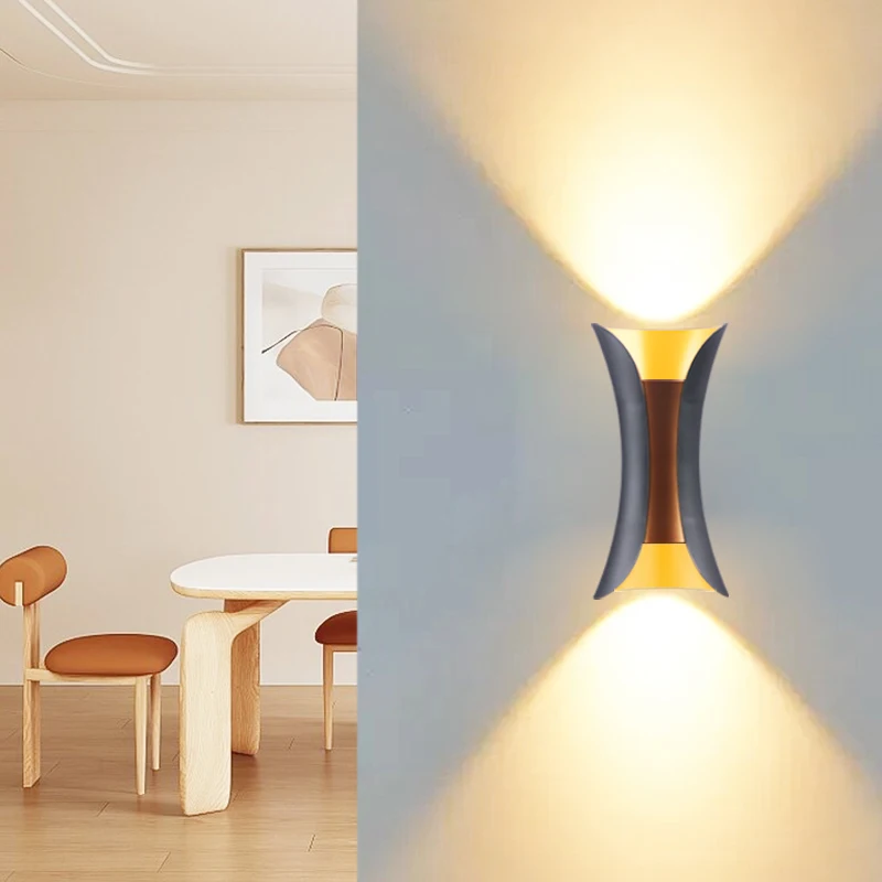 Nástenná lampa LED Vnútorné 10 W nástenné svetlá Príspevok Domáce dekorácie Jedáleň lôžková lampa Spálňa obývacia izba chodby osvetlenie dekorácie