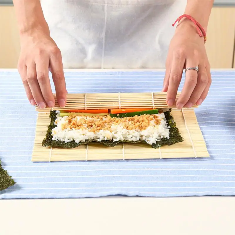 Nástroj na kuchynské sushi bambus Rolling Mat Onigiri ryžové pádla Nástroje bambus sushi roho