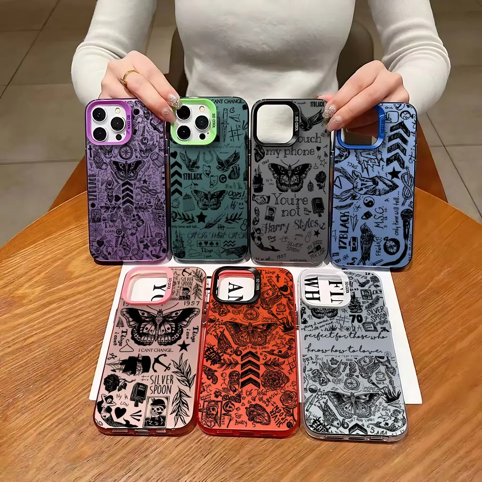 O-One Directions prípad pre Xiaomi Redmi A1 13C 9C 9T Poznámka 7 8 9S 10 11 12 13 13 Pro K60 Ultra 4G 5G Matte SOCPORPPOPT