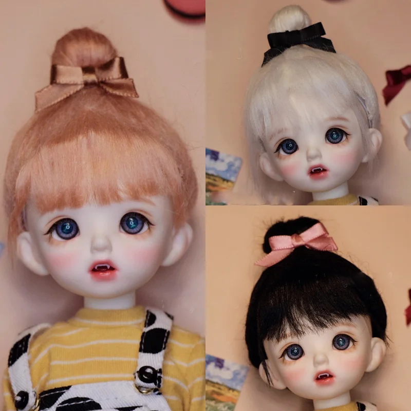 OB11 1/8 1/6 1/4 Scale BJD Parochňové príslušenstvo Parochne roztomilé parochne hlavy Maruko pre BJD/SD OB11 YOSD MSD Girl Accessories C1419