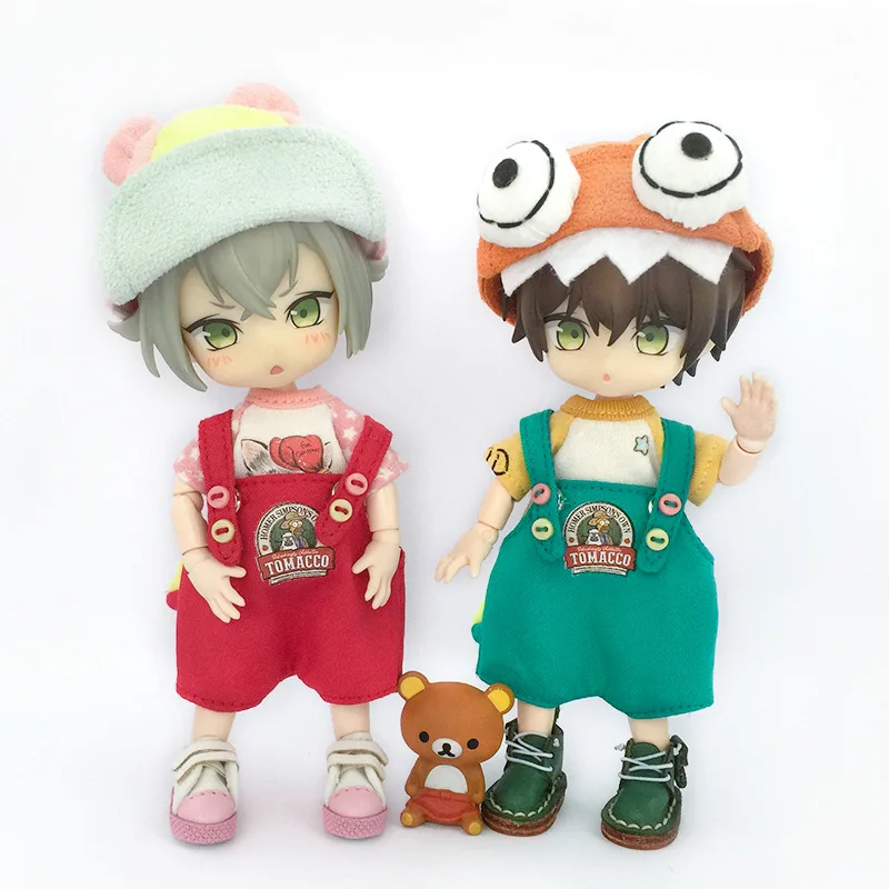 OB11 Doll Monster Cloths Hat Cancels Dolls Dolls Trieved Trik Doll Dinosaur Suit Accessories pre OBITSU11, YMY, PD9 1/12BJD