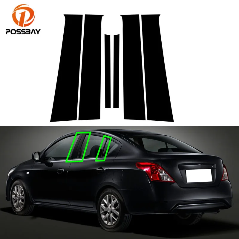 OBCHODNÉ OPNIKOVÉ OPNIKOVÉ STÁTKY OBMEDZENÉ OBMEDZENÉ OBMEDZENIE LESKÉHO KLIO BLACKA PRE NISSAN ALMERA Sunny Versa 2010-2019 Príslušenstvo Vonkajšie diely