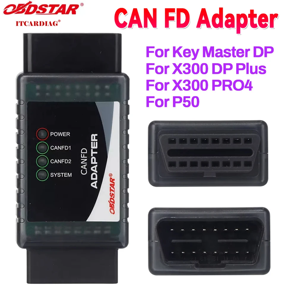 OBDstar Can FD adaptér pre Chevrolet pre Buicka pre GMC pre Hyundai pre Kia pre Toyota pre P50/ X300 DP Plus/ Pro4/ Key Master