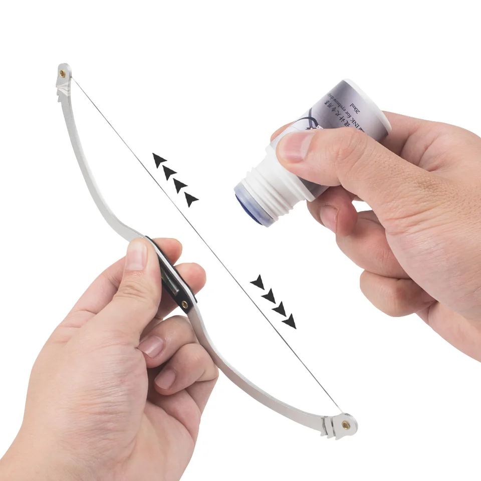 Obebrownový pravítko atrament mikroblading permanent make -up make -up a šípka Line pravítko pre strunové predplňované tetovanie mapovanie PMU meracie obočie