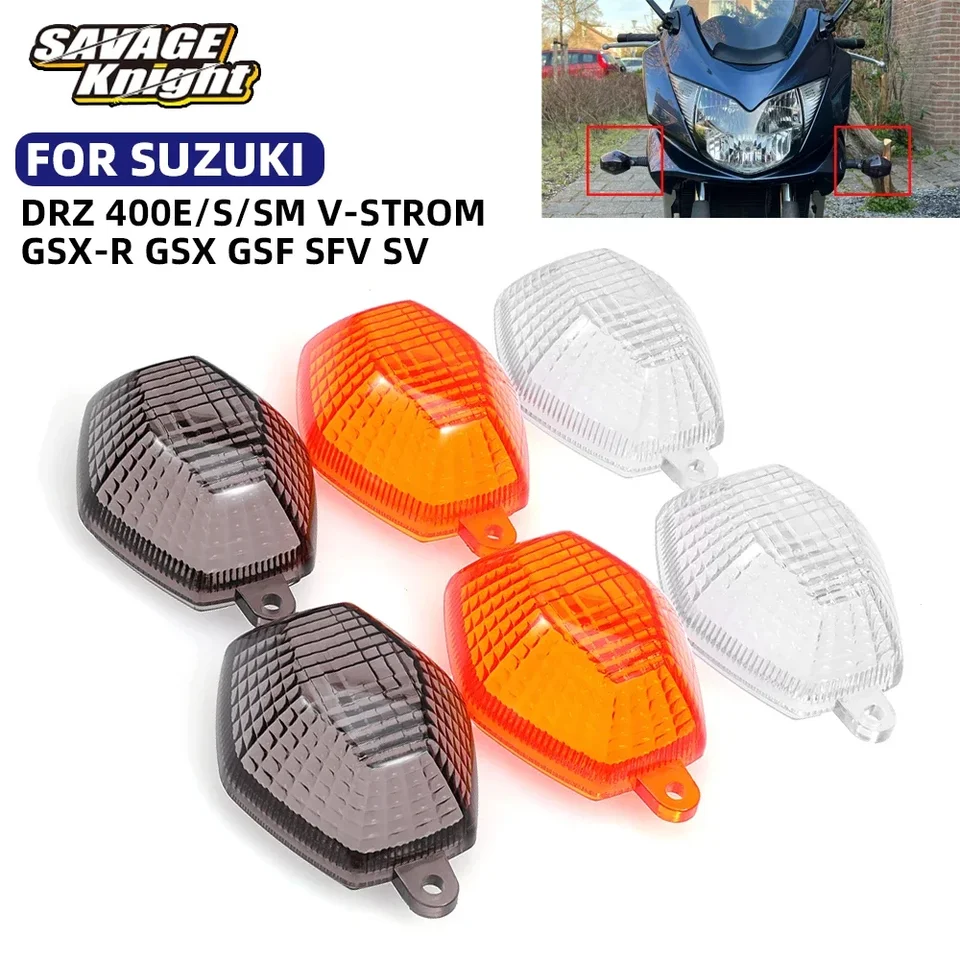 Objektív svetla smerového signálu pre Suzuki GSX DL 650 1250 V STROM SFV SV 650 1000 N/S