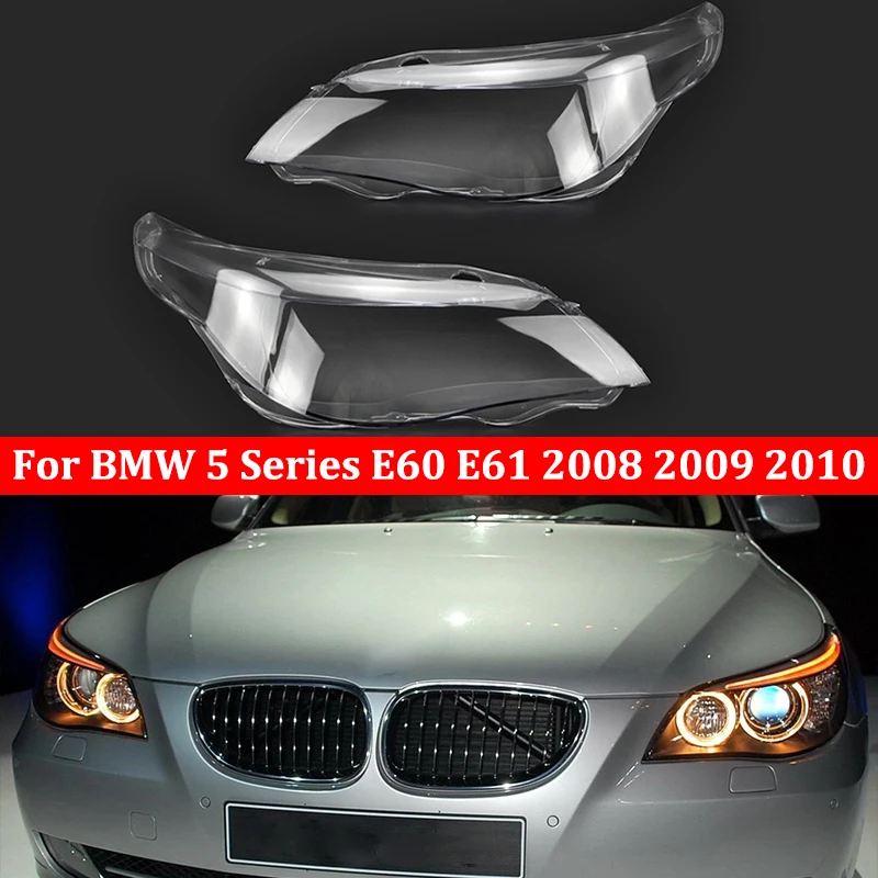 Objektív svetlometov pre automobily Fit for BMW E60 E61 2008 2009 2010 5 Series 525i 530I SEATLAMP CRESE SHELL SHELL s otvorom