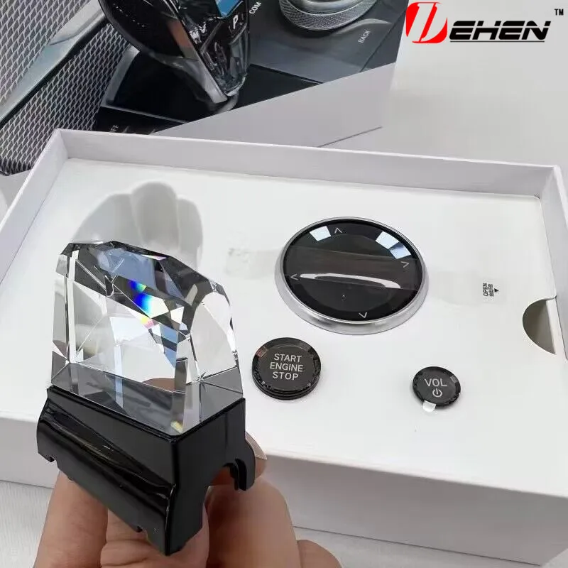 Objem gombíka pre rýchlostné prevodové posuny pre rýchlostné množstvo automobilu pre BMW 2 3 Series I3/i7 IX3 X1/X5/X6/X7 G20 F44 F48 G21 G28 G05 G06 G07 2023