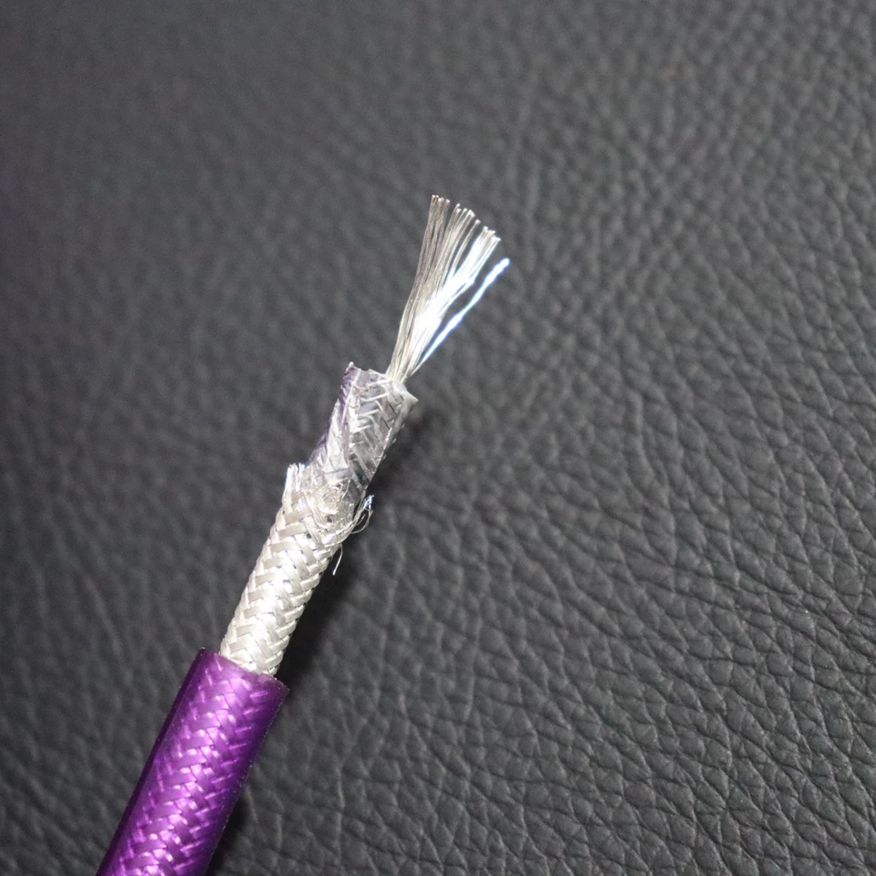 Objemový kábel van den hul it65g koaxiálny kábel strieborný kábel RCA kábel pre hifi CD CD Playe zosilňovač OD 8 mm flexibilný drôt