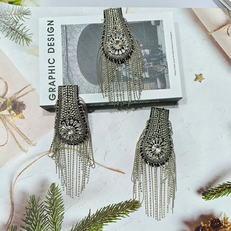 Oblečenie DIY príslušenstvo brošňa EPAULET RAME BROOBES Ručne vyrábané ramenné šperky na šperkov