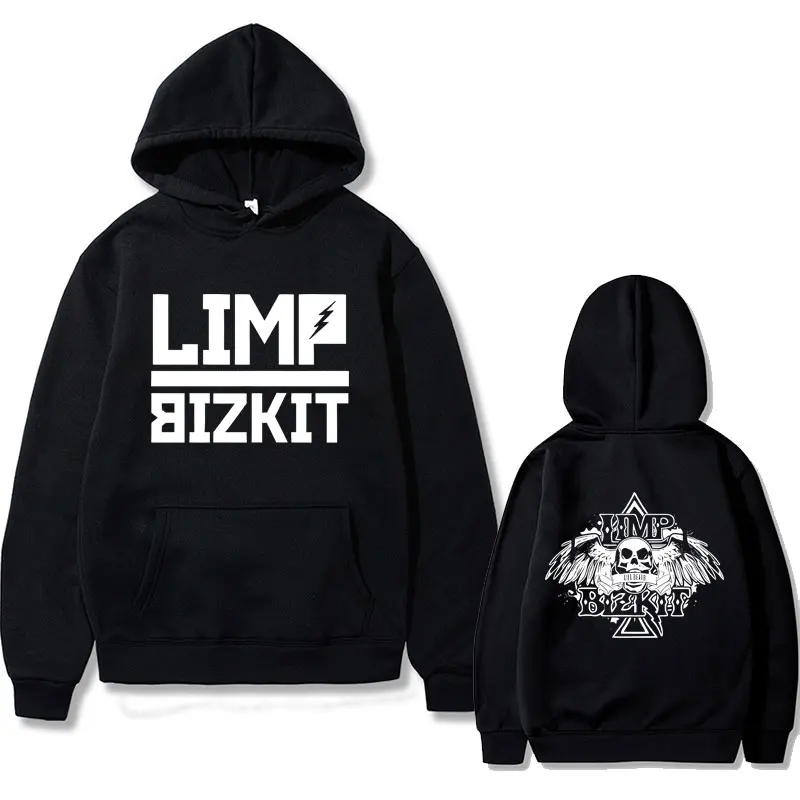 Obmedzené limity bizkit kostru Graphic tlače mikina mužské oblečenie gotické hip hop rockové mikina mužských žien vintage fleece mikiny