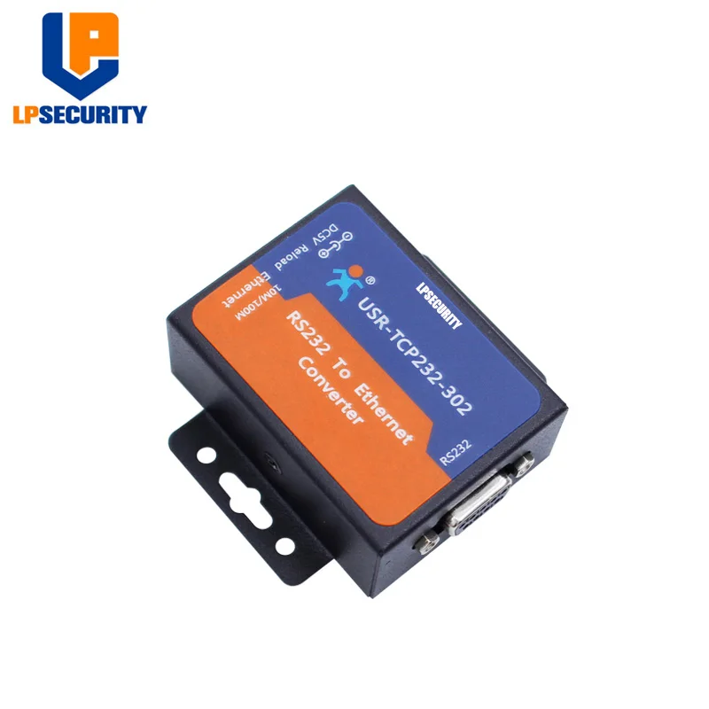 Obojsmerný prenos RS232 Serial do Ethernet Prevodník USR-TCP232-302 s DHCP DNS