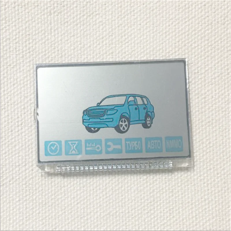 Obrazovka D94 LCD displej s kovovou nohou pre ruský kľúč Starline D94 Alarmový systém LCD LCD Klávesové kľúče diaľkového ovládania