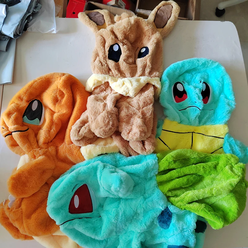 Obrovský pokémon Charmander Eevee Squirtle Polster Plys Hračky Big Pokémon Bulbasaur polotovary kožené puzdro Kid vianočný darček