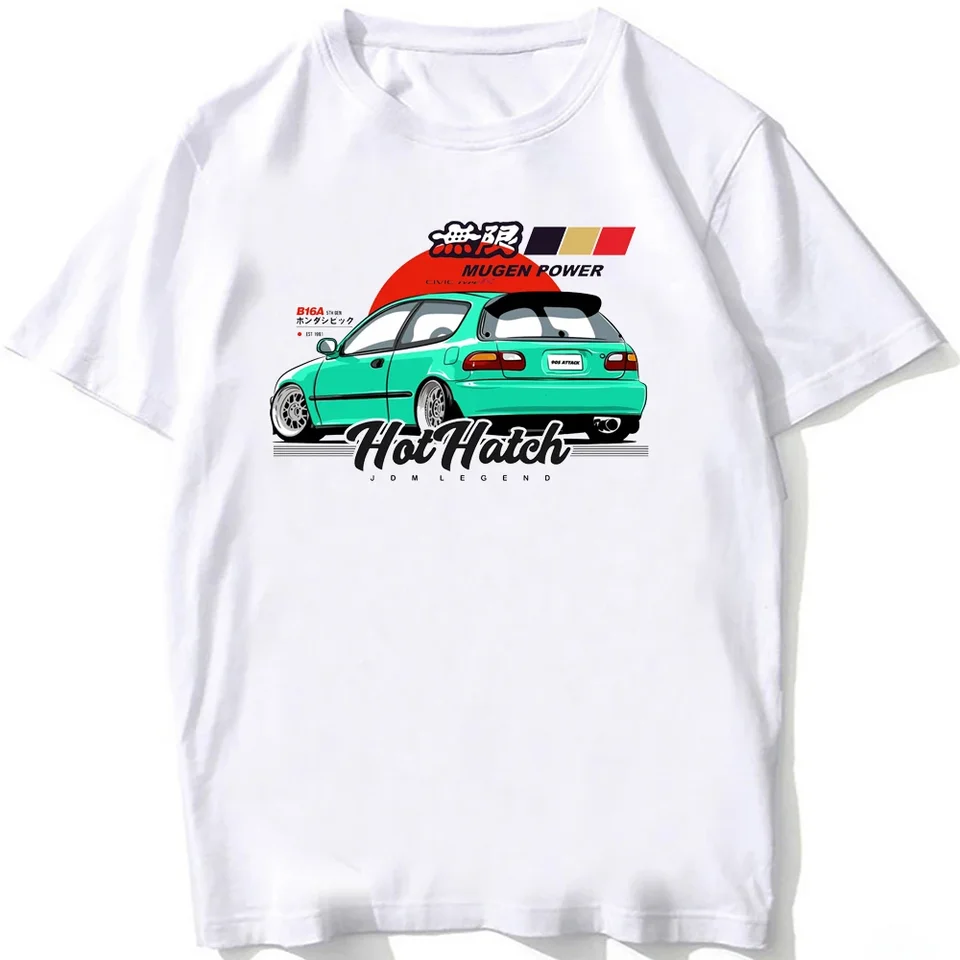 Občianske EG Type R Mugen Power Legend Tričko Noví muži Hip