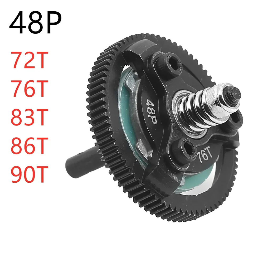 Oceľ 48p 72t 76t 83t 86t 90T Spur Gear Slipper Spojenia pre 1/10 Traxxas lomka 2WD Bandit Rustler Stampede 2WD Upgrade Parts