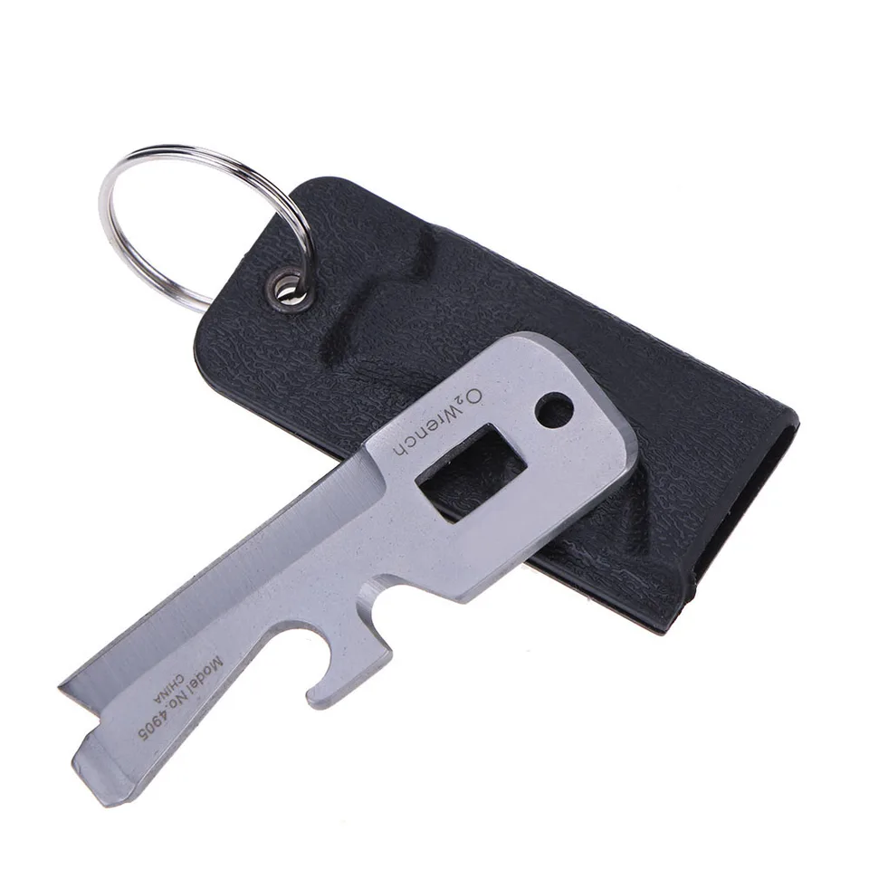 Oceľové karty EDC Multifunkčné neviditeľné tajné karty Praktická armáda Cutter Gadgets prežitie s púzdrovým vonkajším zariadením