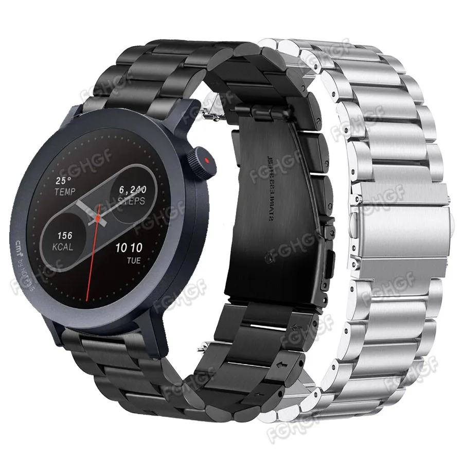 Oceľový popruh pre CMF Watch Pro 2 Náramok s výmenou náramku pre CMF od Nothing Watch Pro 2 Smart Watch Band