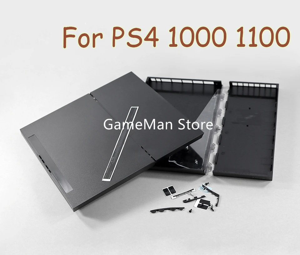 OCGAME KVALICKÁ KVALICKÁ Čierna plná puzdro na puzdro na puzdro so skrutkami pre konzolu PlayStation 4 PS4 1100
