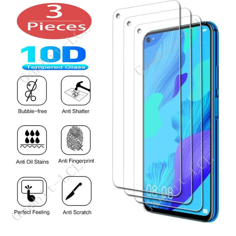 Ochrana 3KS Temperované sklo pre Huawei Nova 2 plus 2s 2i 3 3i 4 5t P Smart 2017 2019 2020 2021 Obrázok Obraz
