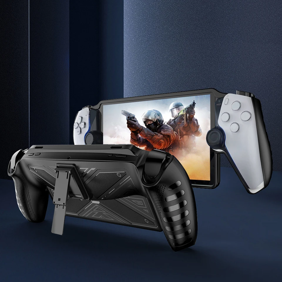 Ochrana krytu puzdro Anti-Scratch TPU Gaming Console Controller Sleeve Skin Game Console Ochranný kryt pre portál PS5