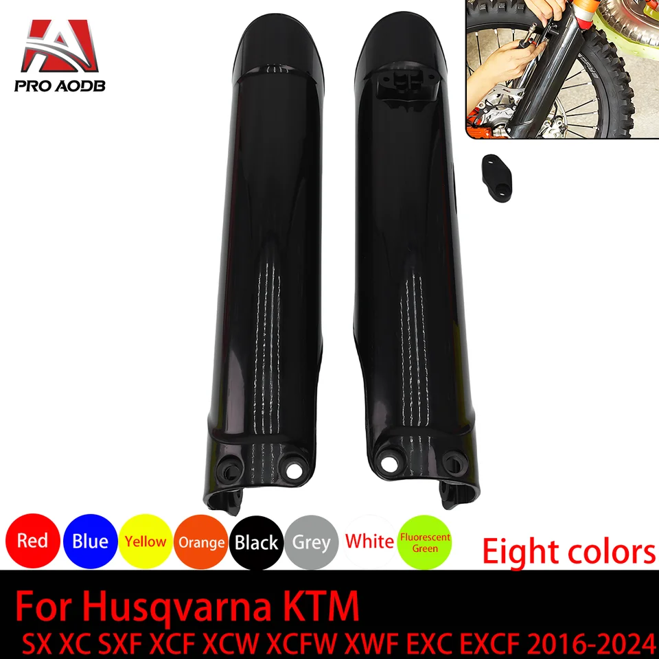 Ochrana na ochranu krytu motocyklových vidlice na krytie tlmiča pre KTM Gasgas Husqvarna 125-501 TE FE TX FX TC FC 2016-2023 MOTO