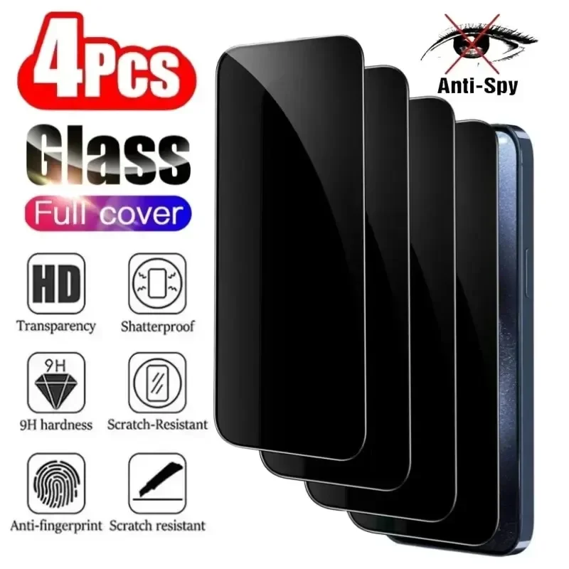 Ochrana obrazovky ochrany osobných údajov pre Samsung S24 Ultra S23 S22 Plus S21 S20 Fe S10E A55 A54 A53 5G A35 A34 A33 A15 A14 A13 Antispy Glass