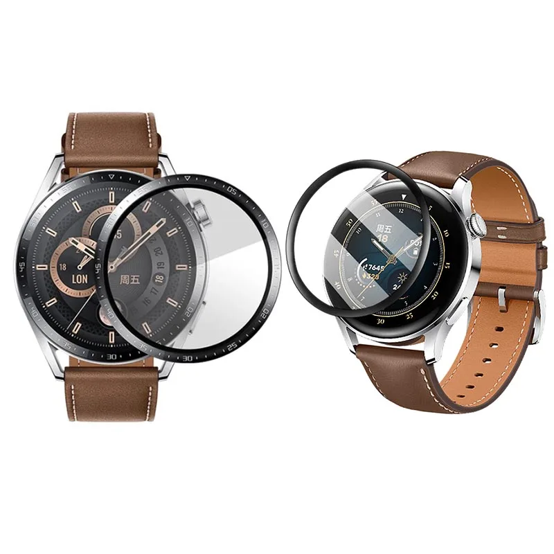 Ochrana ochranného filmu 3D Soft Edge pre Huawei Watch 3/3Pro 48 mm GT 2e Honor Magic 2 42 mm GT3/GT2 Pro 46 mm GT2E Protector SCREET