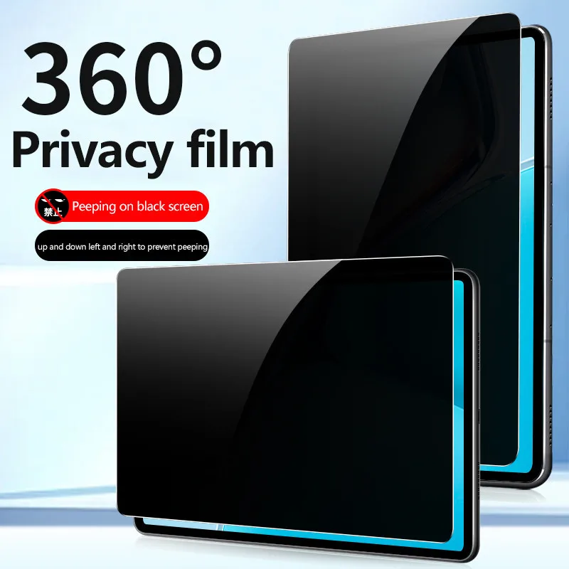 Ochrana osobných údajov Anti-SPY Peeping Hydrogel Soft Film pre Samsung Galaxy Tab A9 Plus S9FE S9 S8 S7 Lite A8 A7 S9 Fe Plus S7 Fe S8 Plus