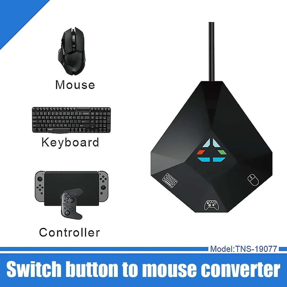 Ochrana pre konvertor myši pre mobilný ovládač GamePad Adaptér pre hernú klávesnicu pre PS4/3 Xbox One/360 prepínač