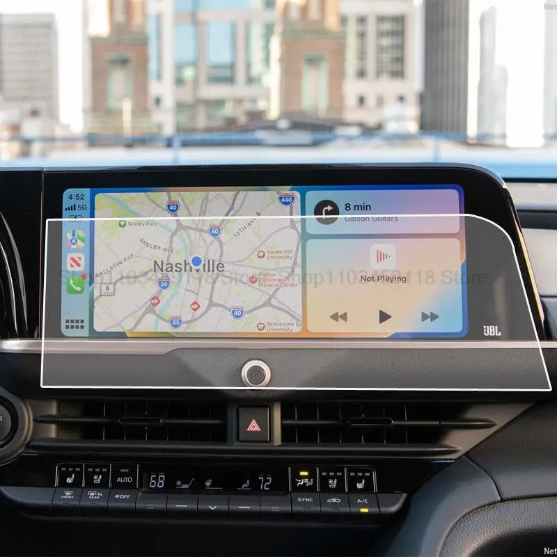 Ochranná obrazovka s temperovaným skleneným chráničkou pre Toyota Crown 2023 12.3inch GPS 2023 Crown XLE HD Touch Screen Proti-Scratch Príslušenstvo