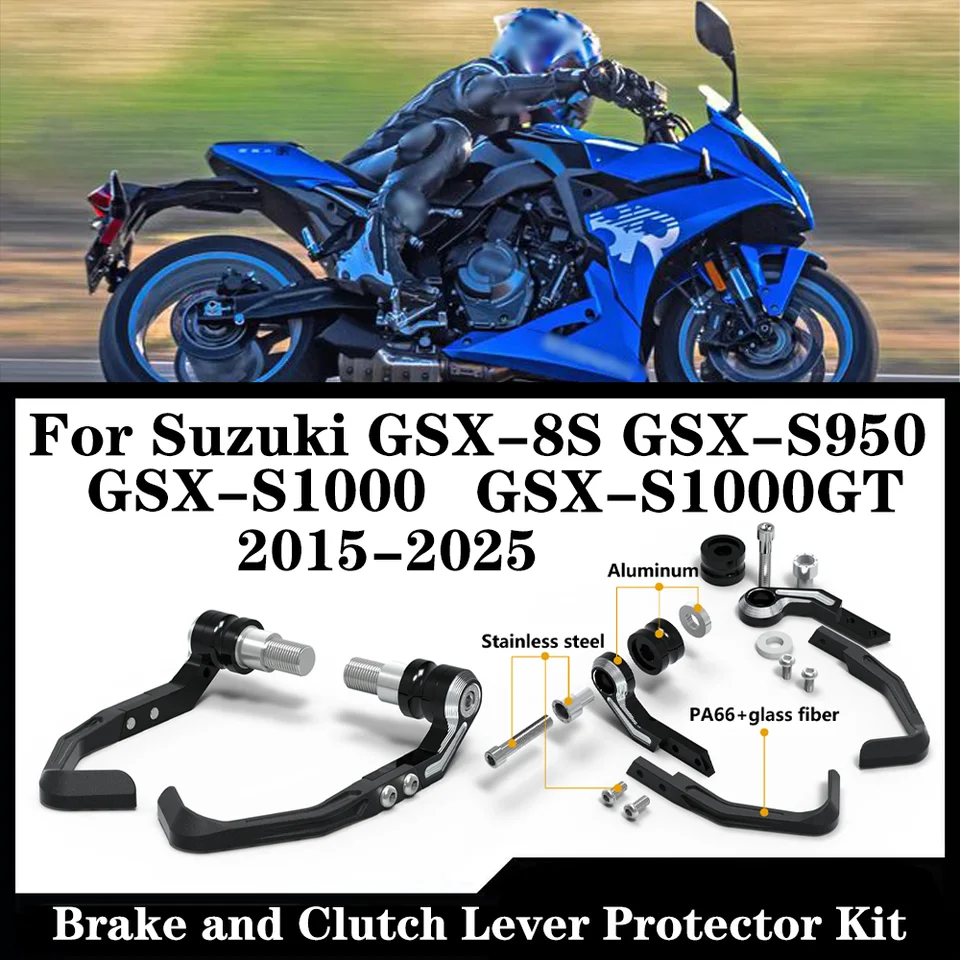 Ochranná súprava na motocyklovú brzdovú a spojkovú páku pre Suzuki GSX-8S GSX 8S GSX-S1000 GSX S1000 GSX-S950 GSX S950 GSX-S1000GT