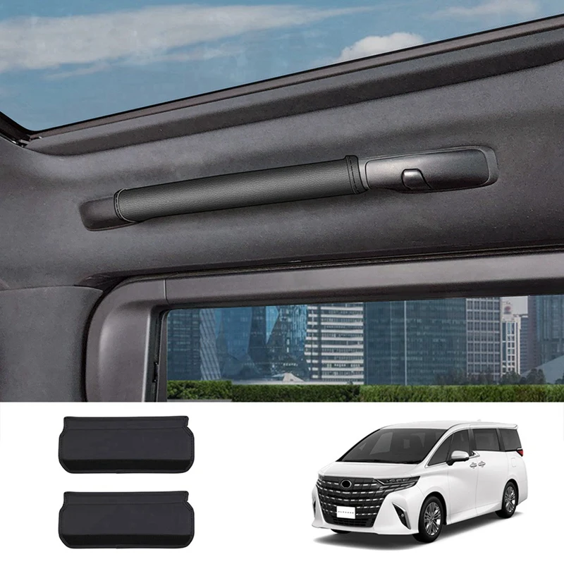 Ochranné vankúšiky s rukoväťou automobilov s špongiou pre Toyota Alphard/Vellfire 40 Series 2023+ Interiérové ​​doplnky
