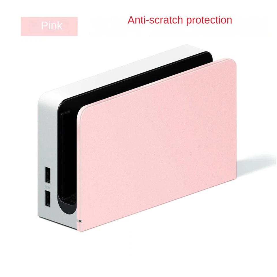 Ochranný kryt na čelné dosky pre spínač OLED TV nabíjanie Dock Station Dekoratívne náhradné príslušenstvo pre predné dosky