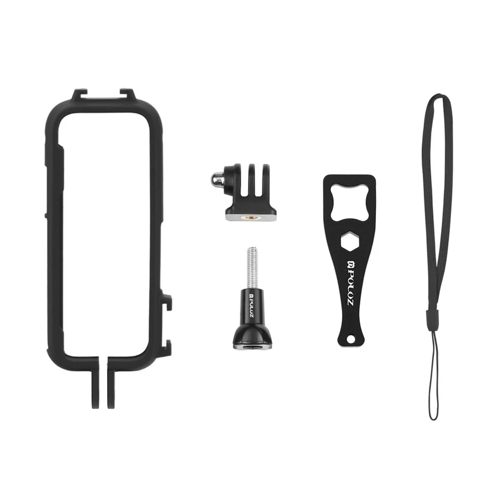 Ochranný rám pre fotoaparát pre INSTA360 X3 Plastové klietky puzdro Králičie klietky pre ochranu proti klietkam pre Insta360 x4