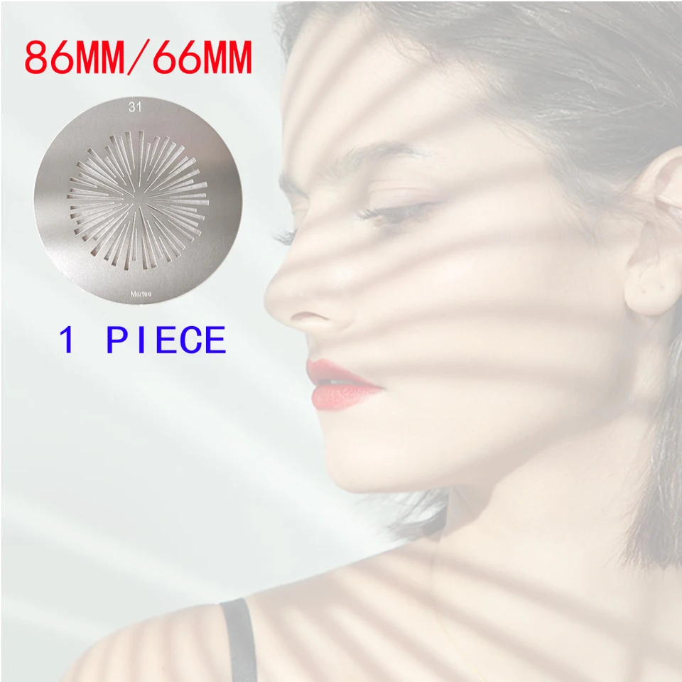 OD 66 mm/86 mm, veľkosť gobo b/m, viaceré scéna Shooting Agarth Aranžovanie za tieň 100.Patterne na výber 1, kondenzátorová trubica kreatívna