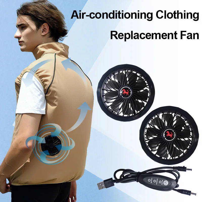 Odevné chladiace zariadenie Klimatizačné obleky Náhradné ventilátorové odevy Vetra