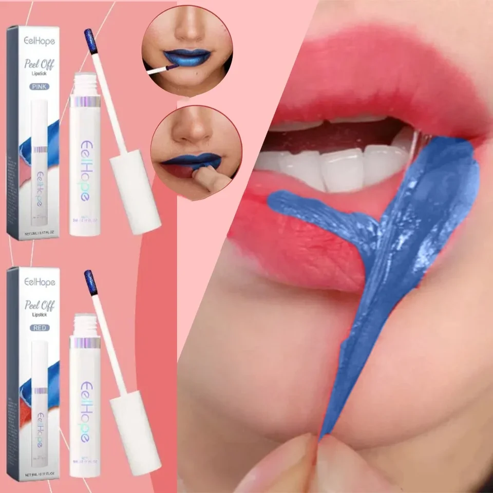 Odlupka na pery lesk na pery Liner tetovanie vodotesná dlhá pery glazúra non palicka Matte Lip odtieň sexy červený ružový make -up kozmetika