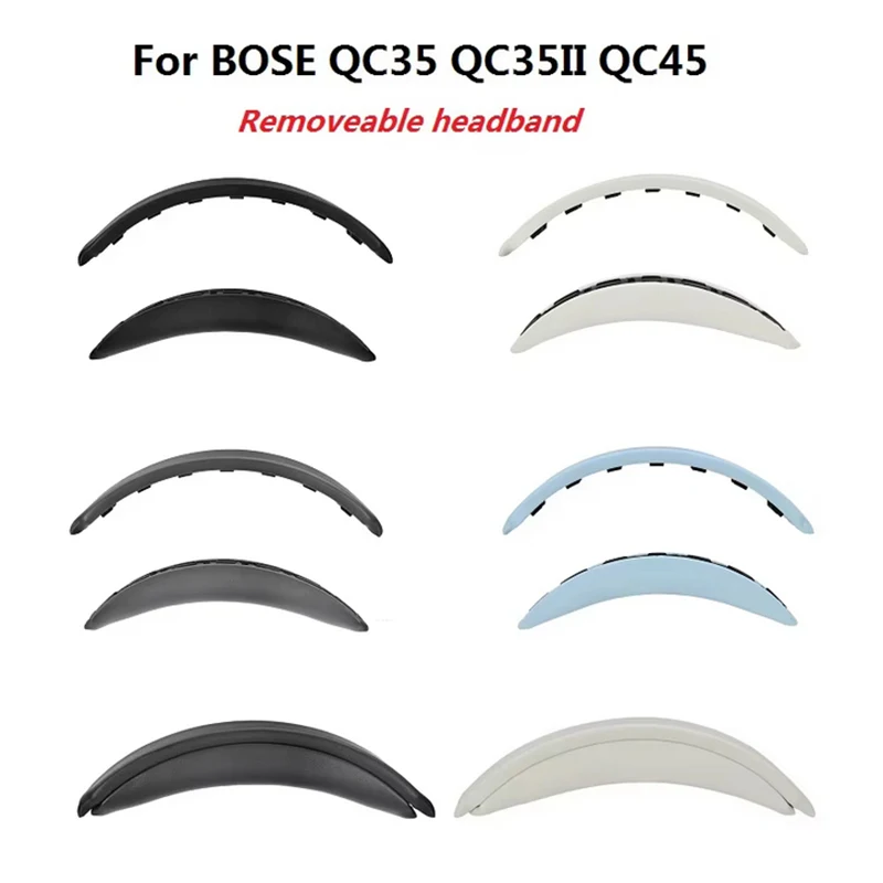 Odnímateľná čelenka pre Bose QuietComfort QC35 QC35II QC45 Slúchadlá výmeny Nový dizajn hlava a vankúš
