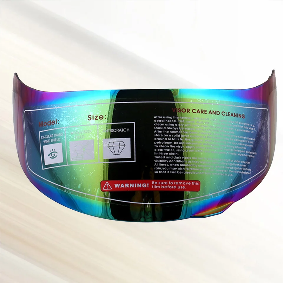 Odnímateľné motocyklové okuliare Visor anti-glare WindoProof PC Plot Motorcycle Shield kompatibilný pre AGV K3-SV K5 (farebné