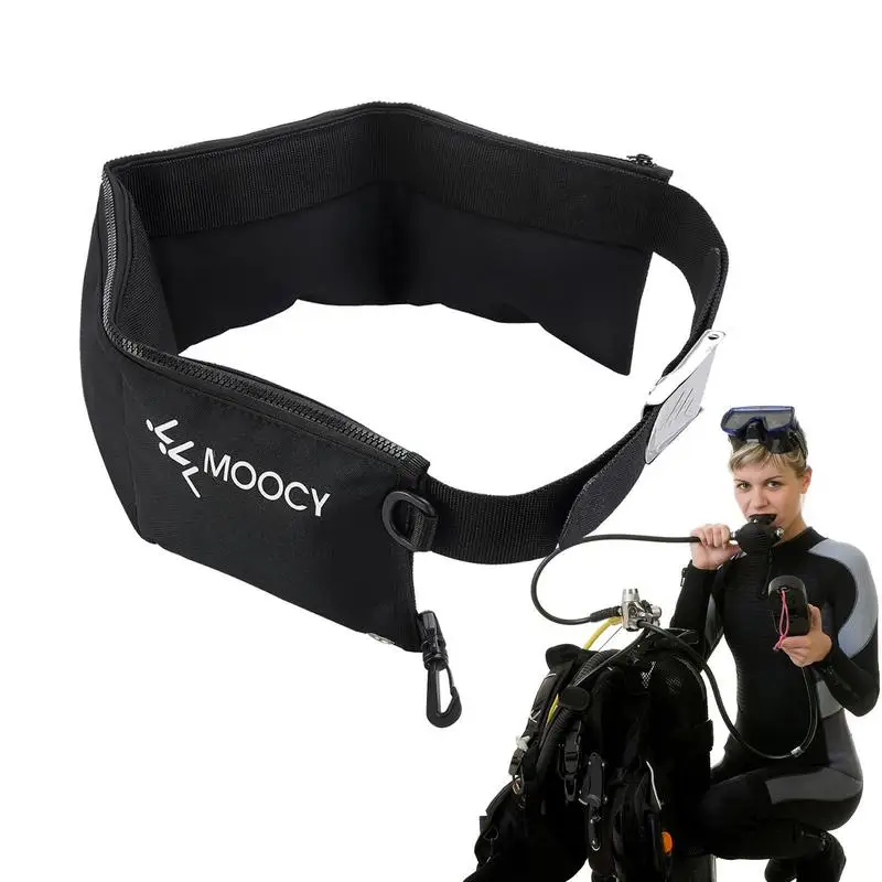 Odolné nylonové potápačské potápanie pásy Tech Dive Scuba so 4 prázdnymi váhovými vreckami pre šnorchlovanie vodných športov